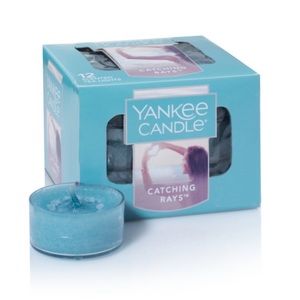 New Yankee Candle Catching Rays Tea Light Candles 12 Count